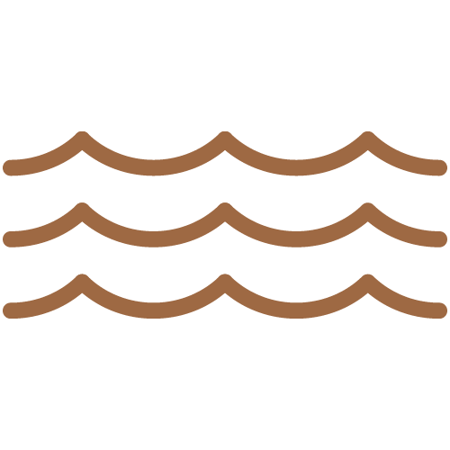 Waves Brown